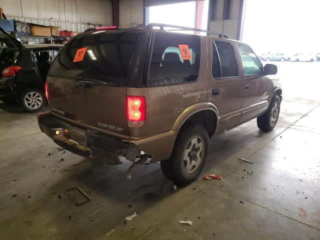 1GNDT13X43K178727 - 2003 CHEVROLET BLAZER TAN photo 4