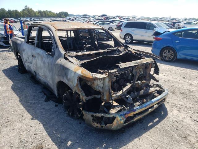 1N6AA1EC4MN530360 - 2021 NISSAN TITAN S BURN photo 1