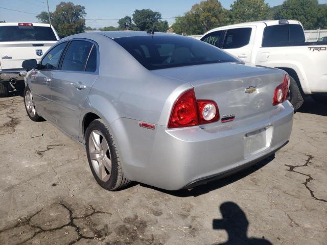 1G1ZB5E10BF176555 - 2011 CHEVROLET MALIBU LS SILVER photo 3