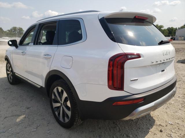 5XYP6DHC8NG270162 - 2022 KIA TELLURIDE WHITE photo 3