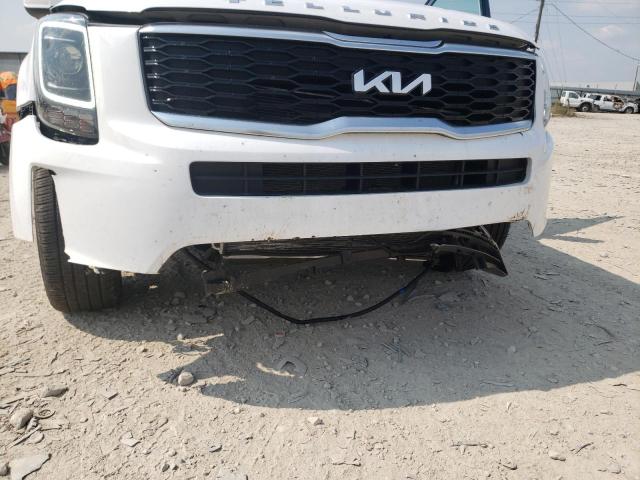 5XYP6DHC8NG270162 - 2022 KIA TELLURIDE WHITE photo 9