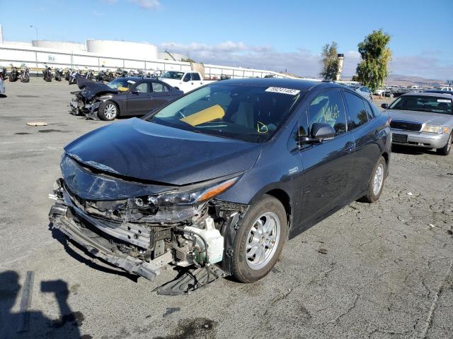 JTDKARFP8H3021316 - 2017 TOYOTA PRIUS PRIM 灰色 照片 2