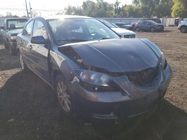 JM1BK32F871744312 - 2007 MAZDA 3 I GRAY photo 1