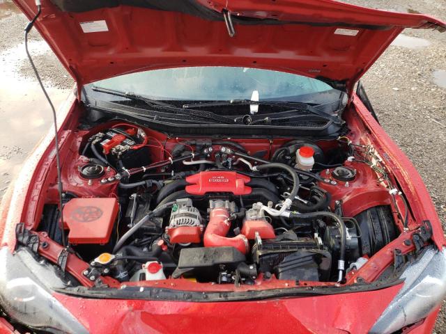 JF1ZNAA10G8701516 - 2016 TOYOTA SCION FR-S RED photo 7