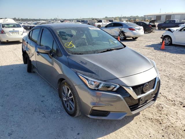 3N1CN8EV9LL812389 - 2020 NISSAN VERSA SV GRAY photo 1