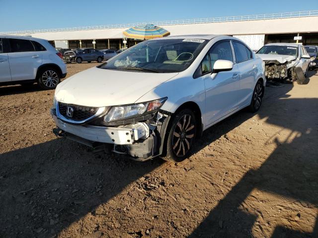 19XFB2F91EE056131 - 2014 HONDA CIVIC EXL Ağ foto 2