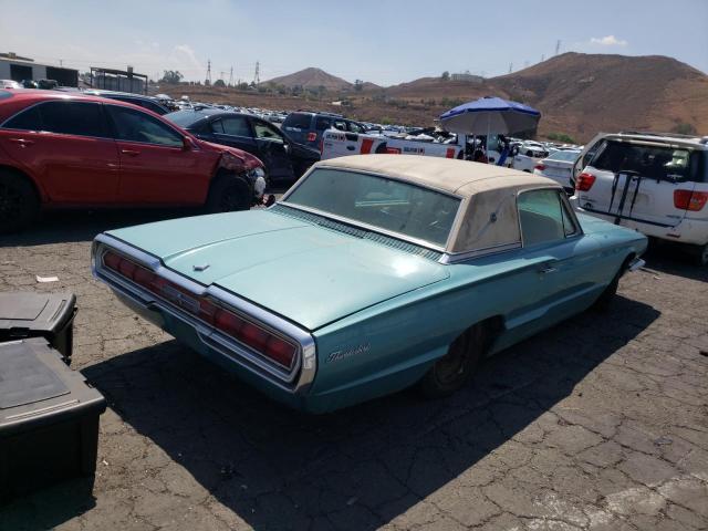 6Y87Z138453 - 1966 FORD THUNDERBIR BLUE photo 4