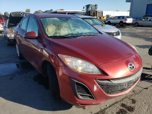 JM1BL1SG8A1243048 - 2010 MAZDA 3 I BURGUNDY photo 1