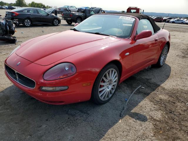 ZAMBB18AX20007784 - 2002 MASERATI SPYDER CAM RED photo 2