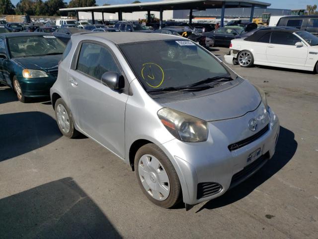 JTNJJXB05CJ009035 - 2012 TOYOTA SCION IQ SILVER photo 1