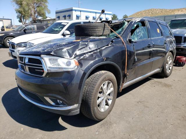 1C4RDJDG0EC596824 - 2014 DODGE DURANGO LI BLACK photo 2