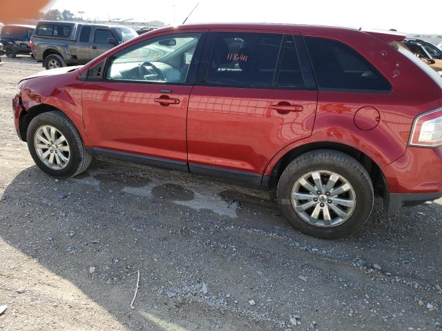 2FMDK38C99BA67537 - 2009 FORD EDGE SEL RED photo 9