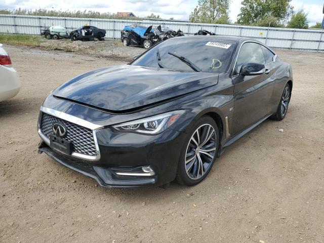 JN1EV7EL2KM290131 - 2019 INFINITI Q60 PURE BLACK photo 2