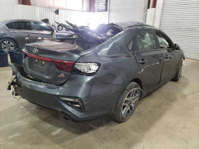 3KPF34AD9KE132968 - 2019 KIA FORTE GT L GRAY photo 4