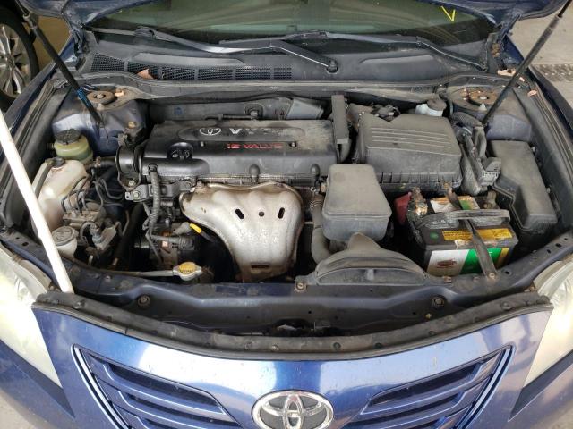 4T1BE46KX7U033578 - 2007 TOYOTA CAMRY CE BLUE photo 7