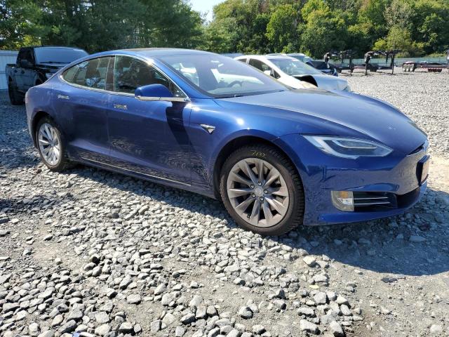 5YJSA1E21JF245561 - 2018 TESLA MODEL S Կապույտ լուսանկար 1