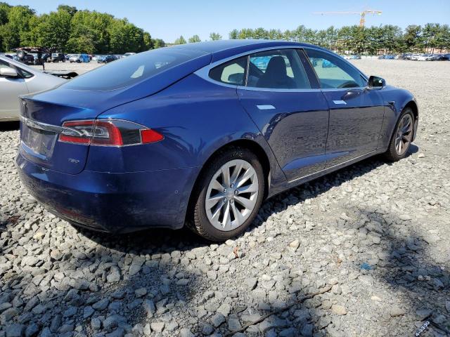 5YJSA1E21JF245561 - 2018 TESLA MODEL S Կապույտ լուսանկար 4