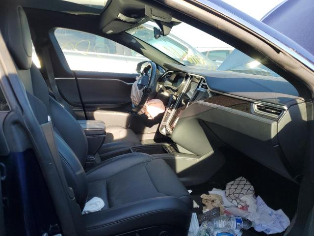 5YJSA1E21JF245561 - 2018 TESLA MODEL S Կապույտ լուսանկար 5