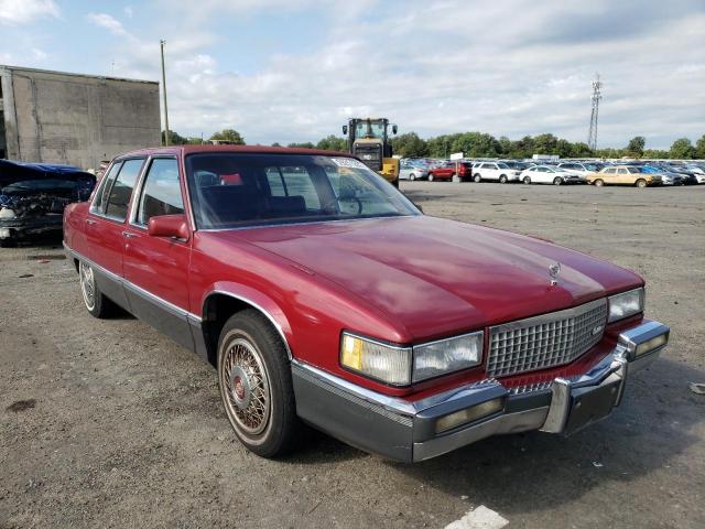 1G6CB5156K4375646 - 1989 CADILLAC FLEETWOOD BURGUNDY photo 1