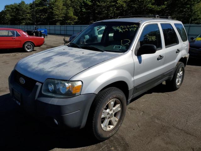 1FMYU03157KA59857 - 2007 FORD ESCAPE XLT GRAY photo 2