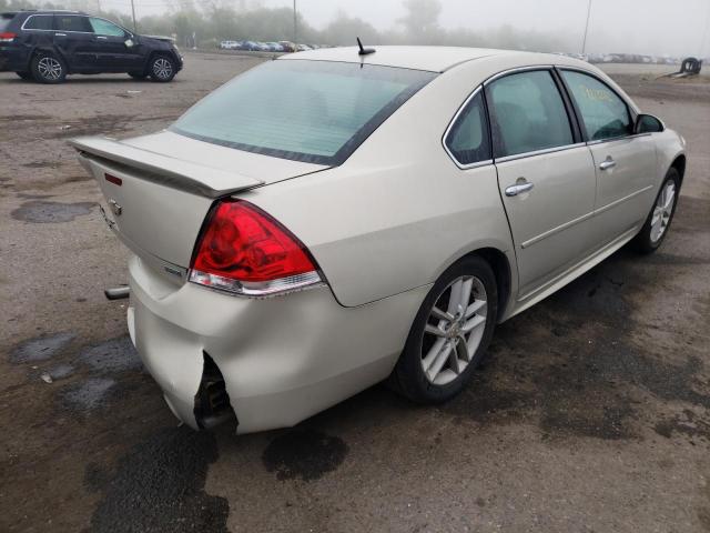 2G1WC5E34C1100833 - 2012 CHEVROLET IMPALA LTZ TAN photo 4