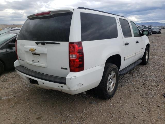 1GNUKHE33AR223523 - 2010 CHEVROLET SUBURBAN K WHITE photo 4