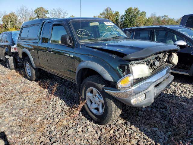 5TEWM72N04Z358639 - 2004 TOYOTA TACOMA XTR GREEN photo 1