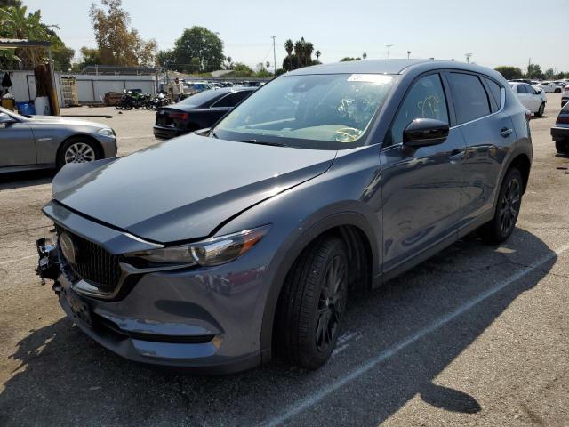 JM3KFACY3M0384450 - 2021 MAZDA CX-5 GRAY photo 2