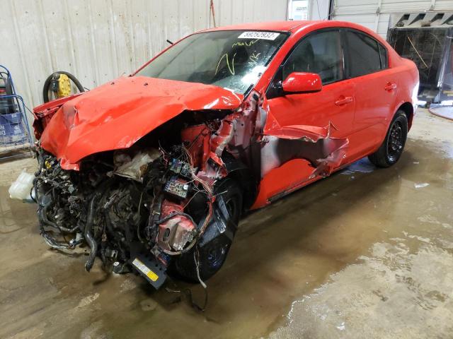 JM1BK32F781800306 - 2008 MAZDA 3 I RED photo 2