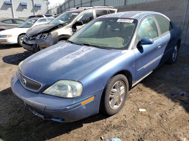 1MEFM55SX4A604479 - 2004 MERCURY SABLE BLUE photo 2