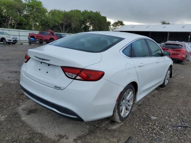 1C3CCCAB1FN640725 - 2015 CHRYSLER 200 LIMITE WHITE photo 4