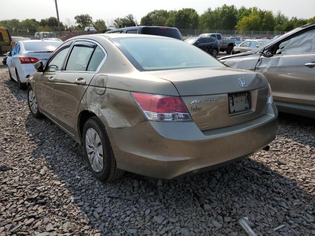 1HGCP2F32AA153465 - 2010 HONDA ACCORD LX TAN photo 3