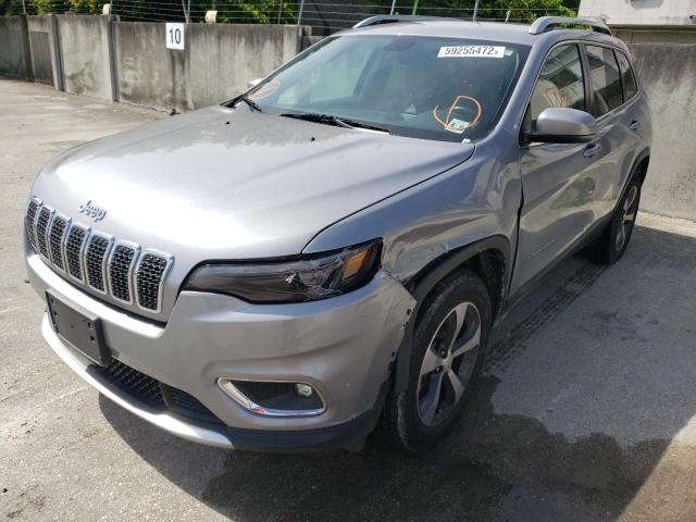 1C4PJMDX9KD188832 - 2019 JEEP CHEROKEE L GRAY photo 2