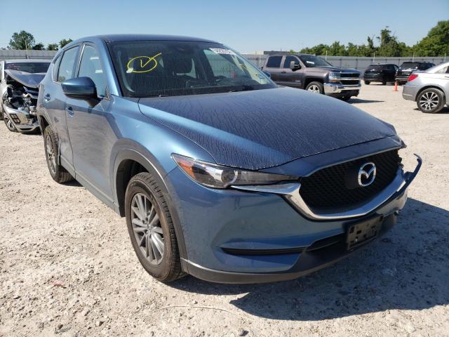 JM3KFABM0J1408188 - 2018 MAZDA CX-5 SPORT BLUE photo 1