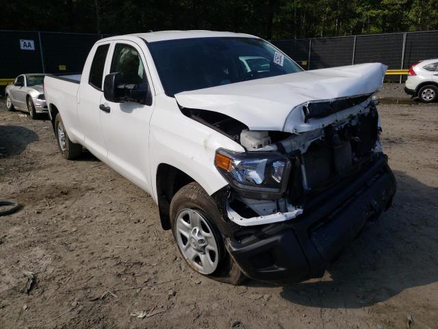 5TFCY5F11MX028003 - 2021 TOYOTA TUNDRA DOU WHITE photo 1