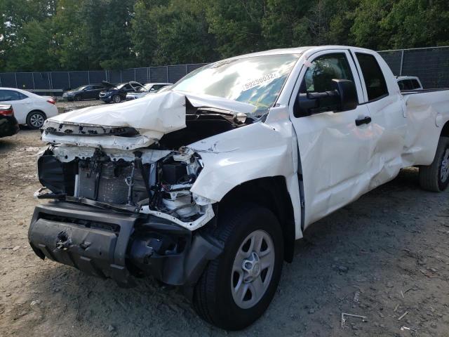 5TFCY5F11MX028003 - 2021 TOYOTA TUNDRA DOU WHITE photo 9