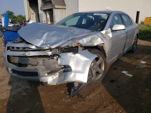 1G1ZC5E03CF175003 - 2012 CHEVROLET MALIBU 1LT ვერცხლისფერი ფოტო 2