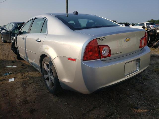 1G1ZC5E03CF175003 - 2012 CHEVROLET MALIBU 1LT ვერცხლისფერი ფოტო 3