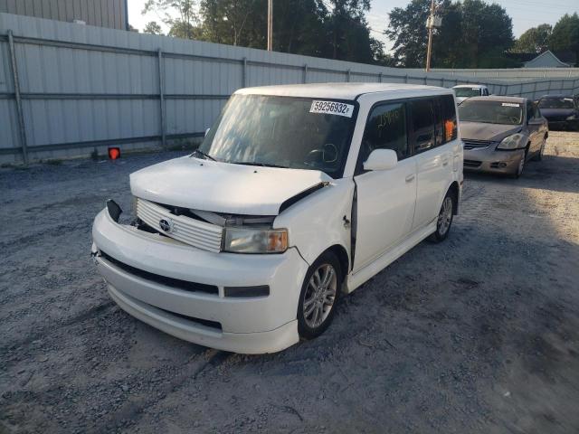JTLKT324050216203 - 2005 TOYOTA SCION XB თეთრი ფოტო 2