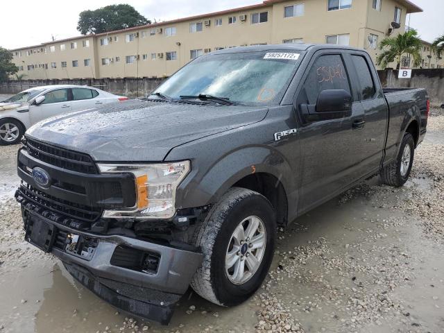 1FTEX1CB6KKF09909 - 2019 FORD F150 SUPER CAB  photo 2