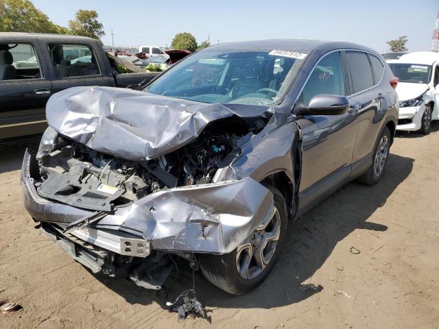 7FARW1H58JE041060 - 2018 HONDA CR-V EX CHARCOAL photo 2