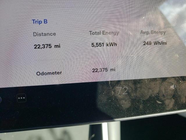 5YJYGDEE9MF117092 - 2021 TESLA MODEL Y رمادي صورة 8