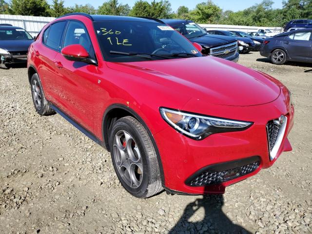 ZASPAKBN0P7D49913 - 2023 ALFA ROMEO STELVIO TI RED photo 1
