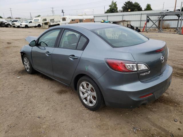 JM1BL1TF5D1718777 - 2013 MAZDA 3 I GRAY photo 3