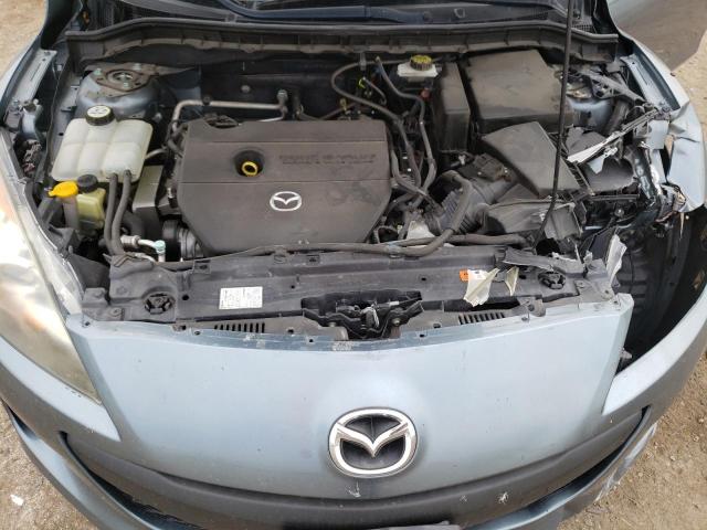 JM1BL1TF5D1718777 - 2013 MAZDA 3 I GRAY photo 7