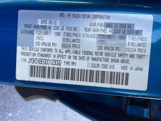 JM3KE4BE9D0123092 - 2013 MAZDA CX-5 SPORT BLUE photo 10