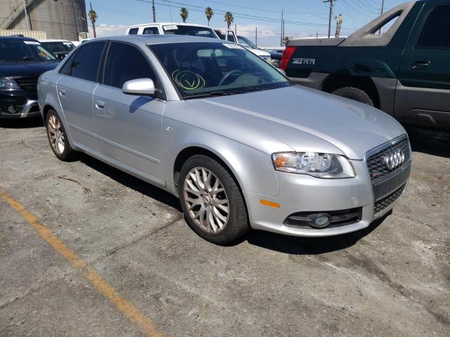 WAUAF78E68A149379 - 2008 AUDI A4 2.0T SILVER photo 1