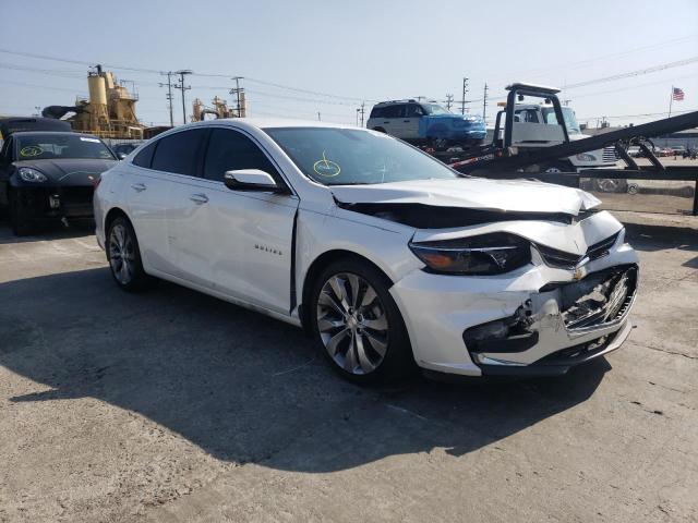 1G1ZH5SX7GF278756 - 2016 CHEVROLET MALIBU PRE WHITE photo 1