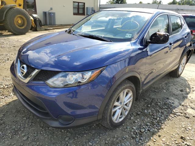 JN1BJ1CR3JW201950 - 2018 NISSAN ROGUE BLUE photo 2