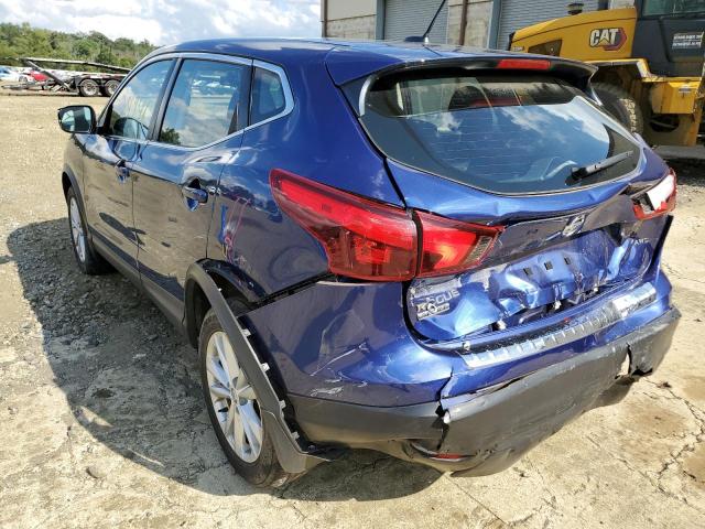 JN1BJ1CR3JW201950 - 2018 NISSAN ROGUE BLUE photo 3